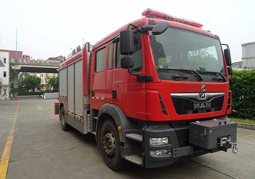 德國曼搶險救援消防車